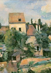 Moulin de la Couleuvre in Pontoise, 1881 (Detail)